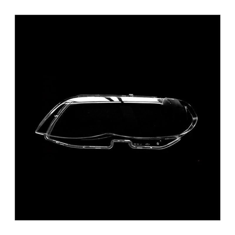 Lentille phare voiture X5 E53 2004-2006 en verre haute résistance pour optique avant