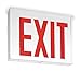 Exit Sign with Bttry Backup, 5.0W, 1 or 2