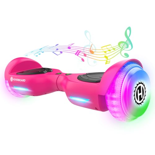 Trinity Max Hoverboard for Kids Ages 6-12, 6.5' LED Wheels & Music Speaker,...