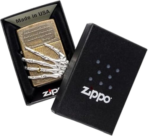 Encendedor Zippo Aceite con Diseño Especial en Latón miniatura 6