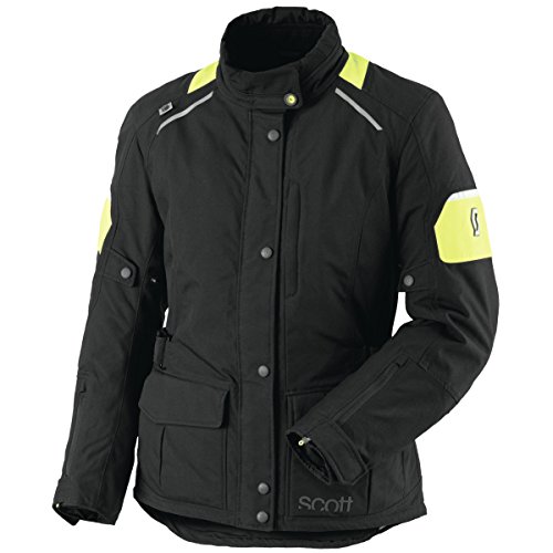 Scott Turn TP Damen Motorrad Jacke schwarz/gelb 2016: Größe: 46