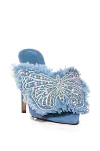 Amazon.com | MissHeel Denim Heels for Women Sexy Heeled