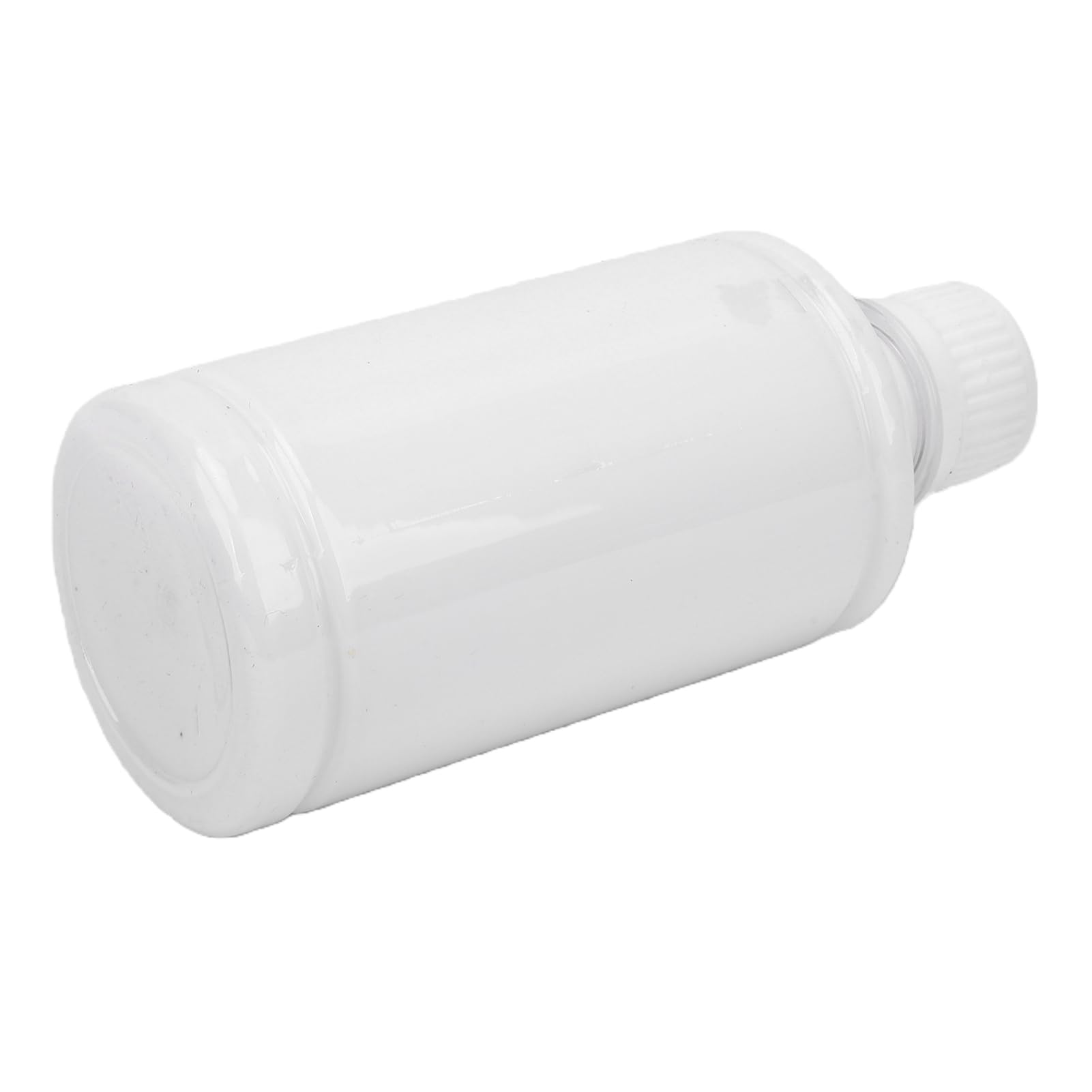Tnfeeon Cera de Cerámica Blanca para Esmalte de Arcilla con 2 Cepillos para Cocción en Horno, Suministros para Artistas, Resistente a la Cera Cerámica, 250ml