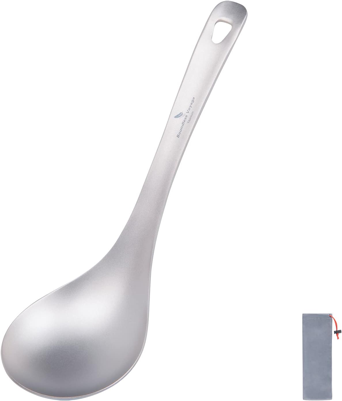 Boundless Voyage Titanium Long Handle Ladle Soup Spoon