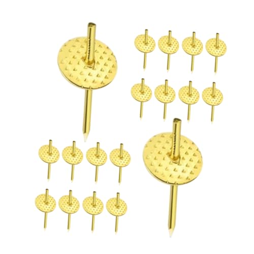 Image of HOMSFOU 50pcs Gold Flower Picture Frame Hanging Hooks Set Decorative Photo Nails for Wall Art Picture Hangers for Drywall Easy Installation for Home and Office