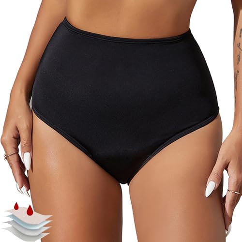 Period Swimwear Bikini - Leakproof Menstrual Swim Bottoms UPF 50+, Waterproof Swimsuit, for Women, Girls, Teens