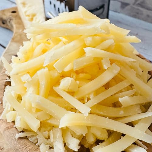 p~W[mbW[m Vbh`[Y DOP 24 C^AY Z[Xsgp OXtFbhbpX^EO^E]bg DELICIOSA Parmigiano Reggiano Shredded Cheese 24M Italian 