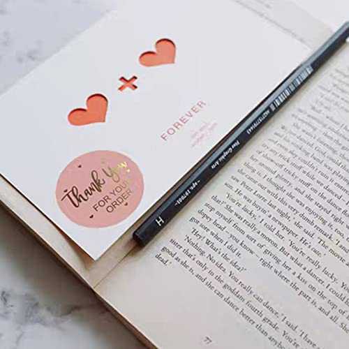 2 Roll Adesivi Grazie,Etichetta Adesiva Fatta a