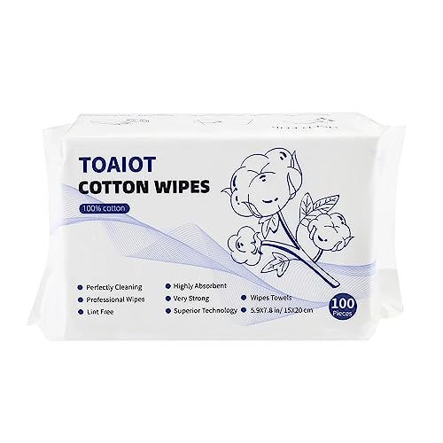 100pcs/Bag Soft Cleanroom Wiper Non Cloth Paper Cotton 3D Printer Repair Tool