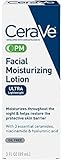 Facial Moisturizing Lotion PM CeraVe- 3 Ounces each, Pack of 4