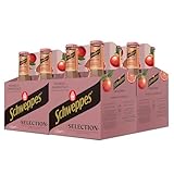 Schweppes Selection Tónica con Pomelo - Vidrio, Pack 6 cestas 4 x 20 cl (total: 24 botellas)