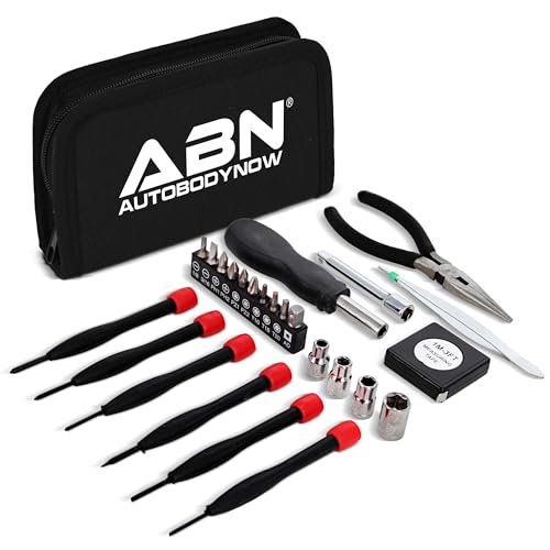 ABN 25-Piece Tri-Fold Mini Tool Set for Dorm, Travel,...