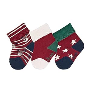 Sterntaler Baby-Söckchen 3er-Pack Weihnac uniseks-baby kousen