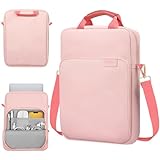 Matériaux Étanches et Durables: Cette housse d'ordinateur portable est fabriquée en matériau de qualité avec un travail soigné. L'extérieur déperlant protège contre les liquides et la poussière, évitant les chocs et rayures accidentelles.