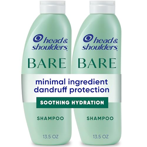 Head & Shoulders BARE Dandruff Shampoo Twin Pack, Soothing Hydration,