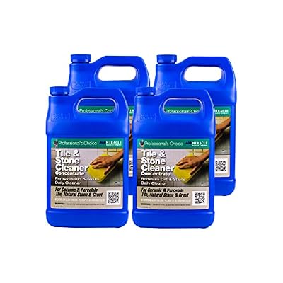 Miracle Sealants TSC4GAL-4PK Tile & Stone Cleaner Concentrate, Gallon, 4 Pack