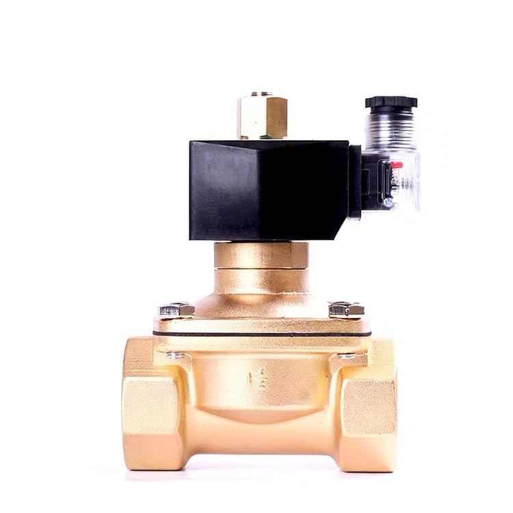 Électrovanne DN50 cuivre 2" DC24V normalement ouverte pour stopper les fuites
