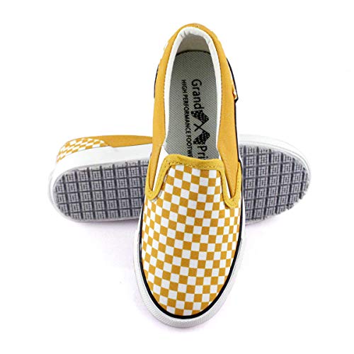 Laforst Big Kids GP Unisex-Child Sneakers Casual Slip-On Canvas Shoe3