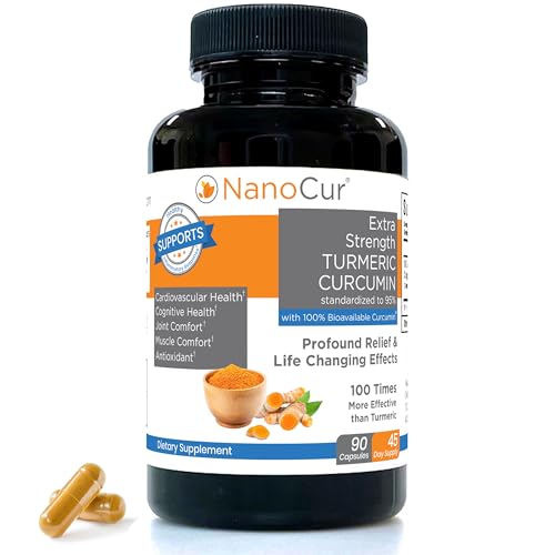 Nanocur-Turmeric-Curcumin-100x-More-Active-Than-Turmeric-170-More-Active-Than-Curcumin-Black-Pepper-Extract-Joint-Support-Relief-and-Energy-Youll-Feel-Organic-CurcuminPlant-Based-Carrier