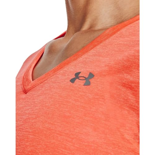 Image of Under Armour Womens Tech V-Neck Twist Short-Sleeve T-Shirt