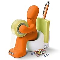 3 Pack Dispensador De Cinta Adhesiva Automático - Estilo Bloques De Construcción, Ideal Para Oficina, Escuela O Casa