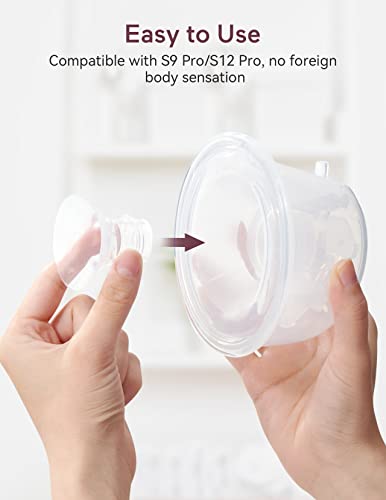 Momcozy Flange Insert 17mm for Momcozy S9 Pro/S12 Pro. Original S9 Pro/S12 Pro Breast Pump Replacement Accessories, 1PC (17mm) - Image 4