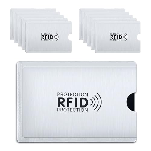 [Juufly] }Cio[J[hP[X ^ XL~Oh~ J[hP[X pX|[gP[X XL~Oh~ J[h NWbgJ[hP[X ʒP[X Ch~ RFID Vo[ 10pcs