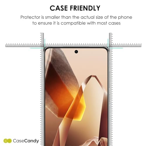Image of Casecandy - (2 Pack Privacy Curved Screen Protector for OnePlus 13 Screen Size 6.82inch | OnePlus 13 Privacy Screen Guard Protector - HD /Easy Installation Kit