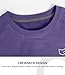 Youth Boys Compression Thermal Shirt Long Sleeve Fleece Undershirt for Boy Football Baseball Soccer Base Layer(Purple,S)