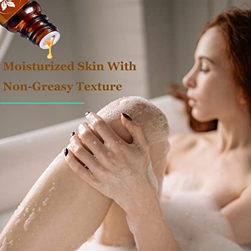 5 Pcs Lymphatic Drainage Ginger Massage Oil,100% Pure Natural Drainage Ginger Oil,Spa Massage Oils,Repelling Cold And Relaxing Active Oil-30Ml/Bottle #TOP4