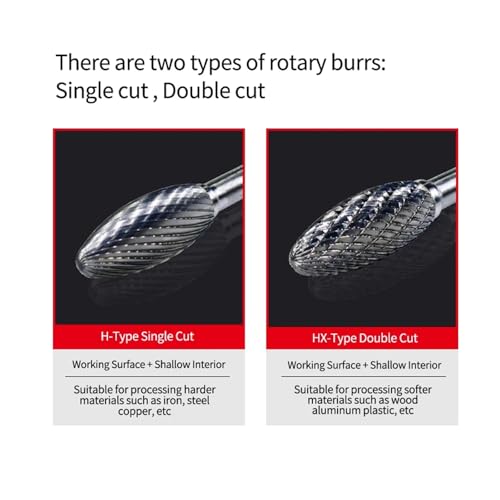 Lima rotativa tipo H HX para proyectos de restauración y bricolaje creativo 4