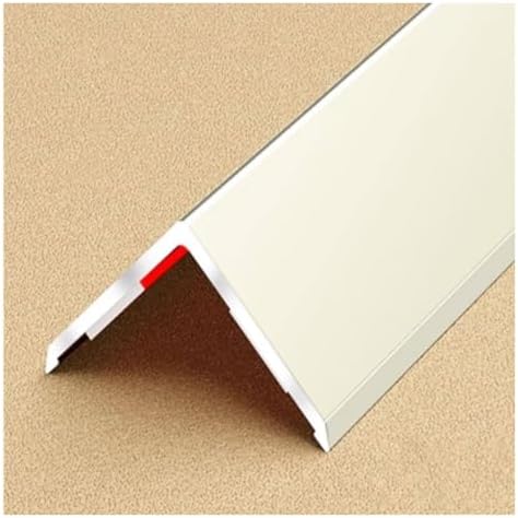 Self-Adhesive Aluminum Corner Protector 60in - Metal Edge Guards for Wall Protection, Corner Shield in Silver, Ideal for Home & Office, Durable Long-Lasting Design