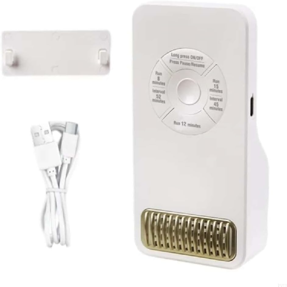Portable Ozone air Purifier with USB Rechargeable mini air freshener, Suitable for refrigerators, Shoe cabinets, etc., can Eliminate Odors.
