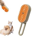 Cloud Care Cat Brush, Teazys Cat Grooming Brush with Steam, Multifunctional Cat and Dog Steam Brush, Multifunctional Cat and Dog Steam Brush (Brown)