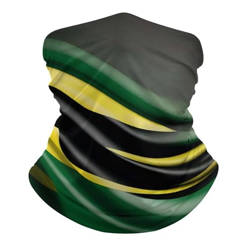 Pañuelo para cuello a prueba de viento, máscara facial transpirable con bandera de Jamaica, cubre rostro, protector solar, fresco, antipolvo, pasamontañas, bandana para mujer y hombre para senderismo y pesca miniatura 6