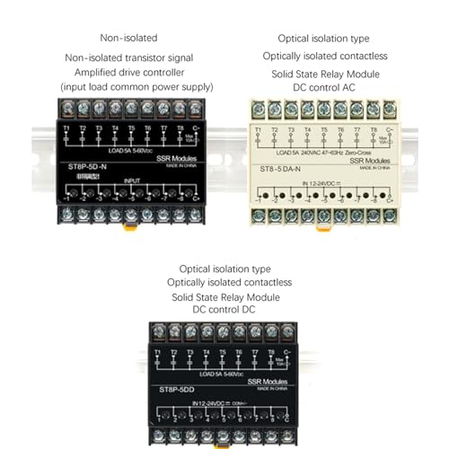 Placa amplificadora CC ST8P-5DD con aislamiento óptico para evitar interferencias 6