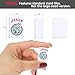 GUSTARIA 1.2” American Mahjong Tiles, 166 American Mahjong Tiles with White Color (Tiles Only, No Dice and Other Accessories)