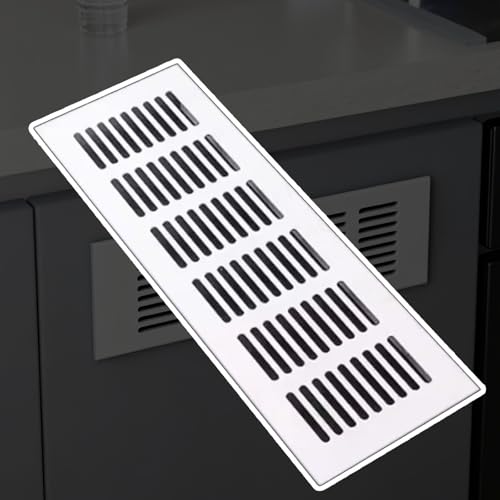 Grille d'aération blanche pour armoire évitant les moisissures - 2