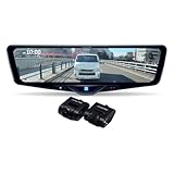 アルパイン(ALPINE) ドライブレコーダー搭載 12インチデジタルミラー(純正ミラー交換タイプ/車内リアカメラ) デジタルズーム機能搭載モデル DVR-DM1246A-IC 【取付キット別売】