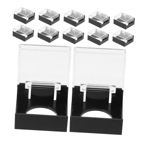 Cubierta para botones de interruptor SEWACC protector transparente de pared de 20 piezas 2