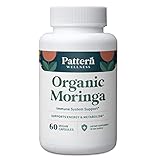 Pattern Wellness Organic Moringa Oleifera Supplement - Cell Defense & Antioxidant Support - Whole Le