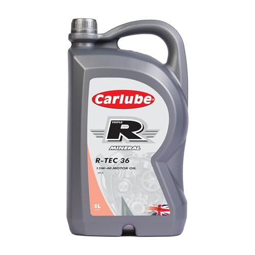 Carlube Triple R 15W-40 API SL/CF Mineral Engine Oil 5L | High Performance & Protection