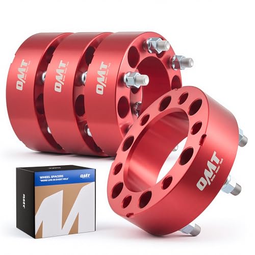 Image of OMT 6x5.5 Wheel Spacers with 108mm Center Hub Bore, Set of 4