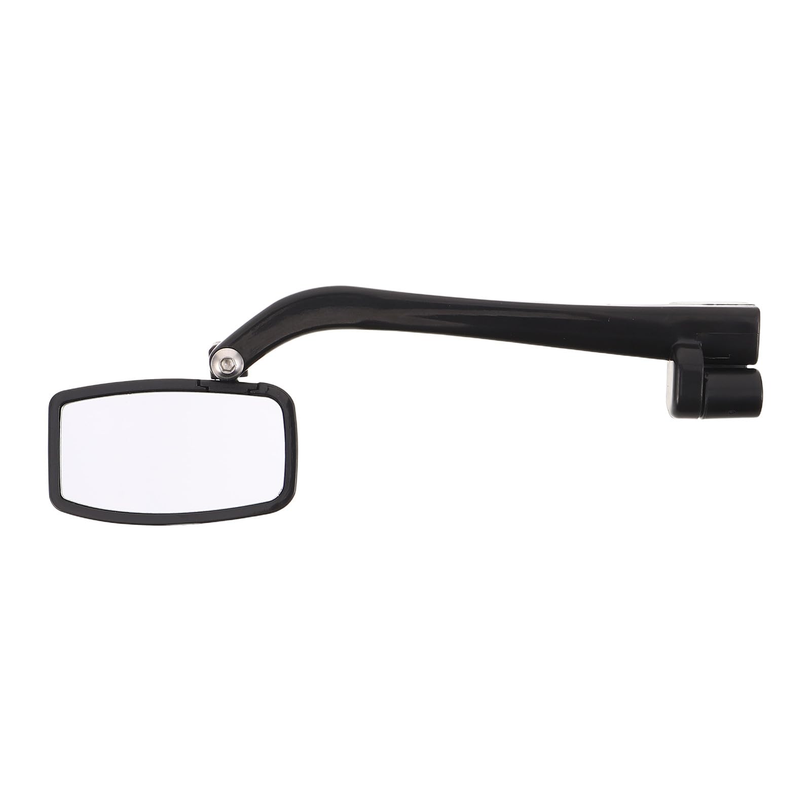 Espejo ciclismo clip de gafas en ABS negro regulable para bicicleta 8