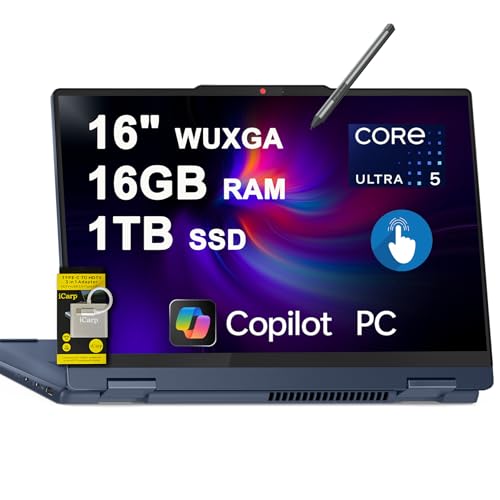 Lenovo IdeaPad Flex 5i 2-in-1 Laptop 16