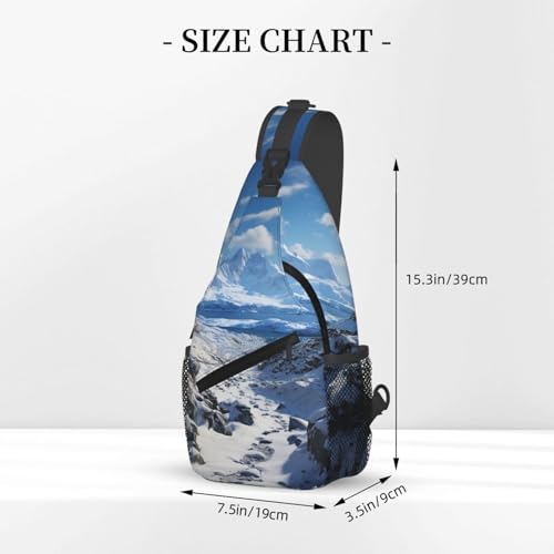 Bolso bandolera pequeño para senderismo unisex miniatura 3