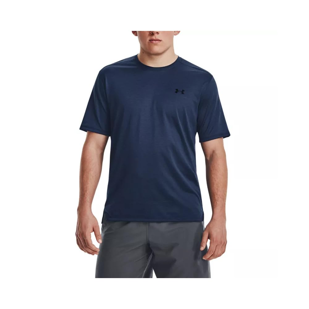Under Armour UA Tech Vent SS - Camiseta para Hombre, Academia, XL