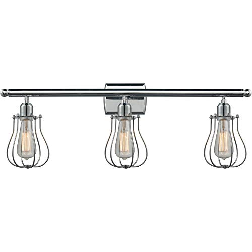 Innovations 516-3W-PC-513 3 Light Bathroom Fixture, Polished Chrome