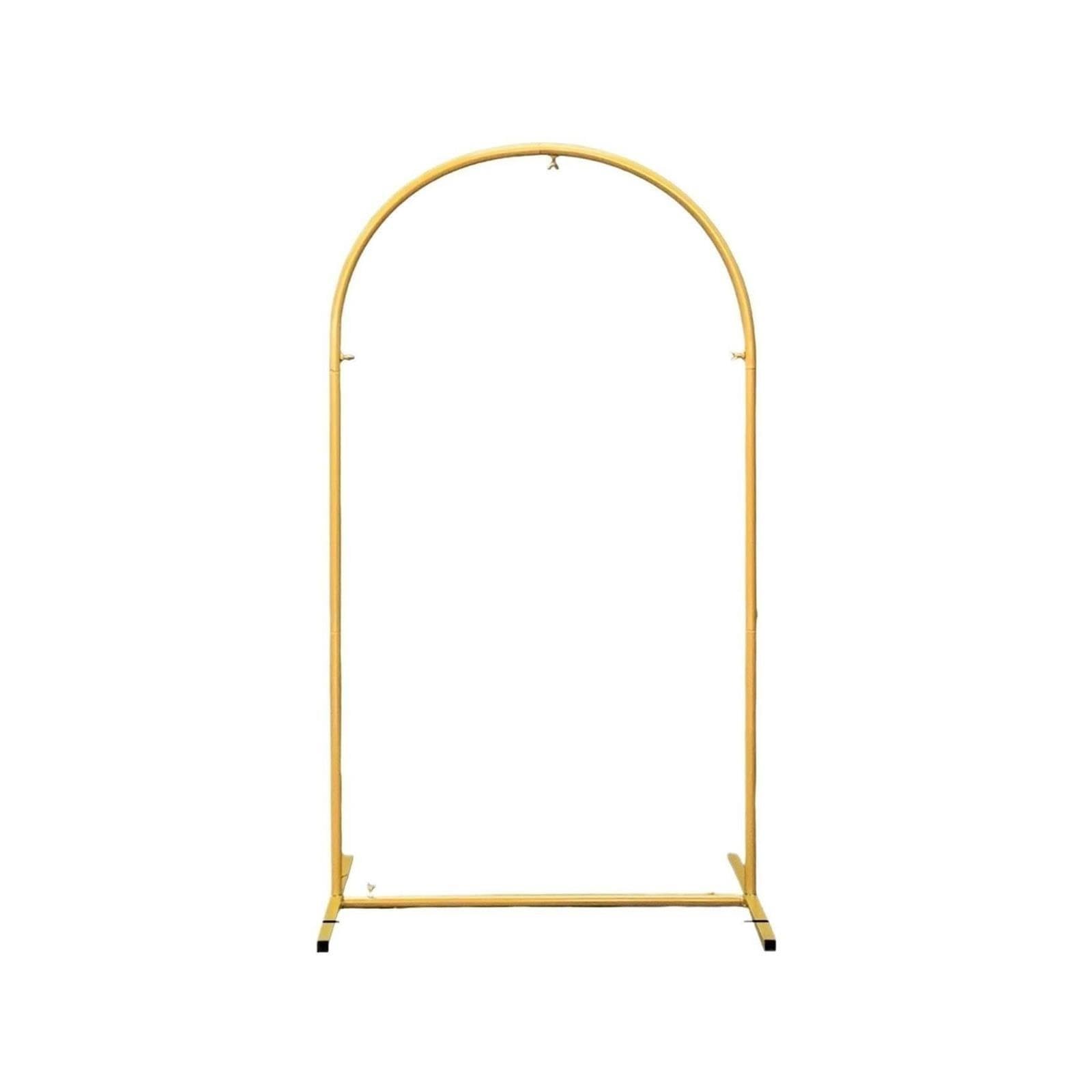 Soporte de arco boda metal dorado