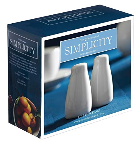 Price & Kensington Simplicity Salt And Pepper Pots, view 3